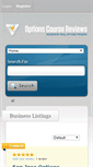 Mobile Screenshot of optionscoursereviews.com